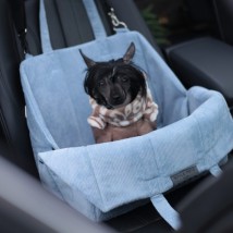 Автокрісло для собак та котів (трансформер у сумку переноску) Style Pets Super Bag Velvet