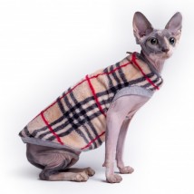 Тепла кофта без рукава для кота та кішки Style Pets "BARB sleeveless"