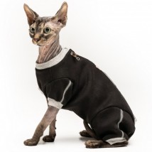 Боді для кота та кішки Style Pets ADS Sport Black