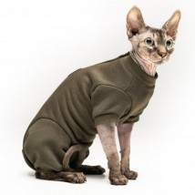 Боді для для кота та кішки Style Pets Khaki