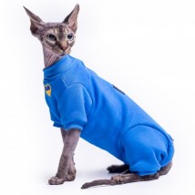 Утепленный боді (комбинезон) для кота та кішки Style Pets Elektro