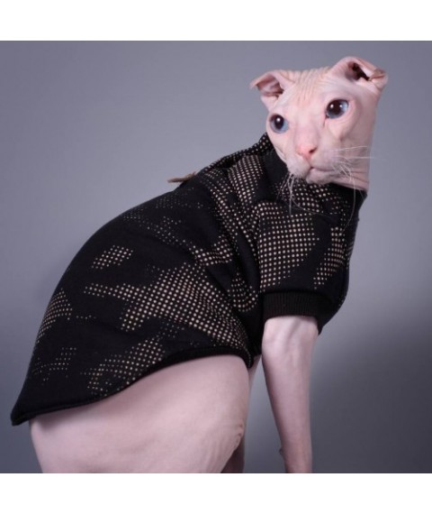 Кофта для кота та кішки з рукавом Style Pets Emerald