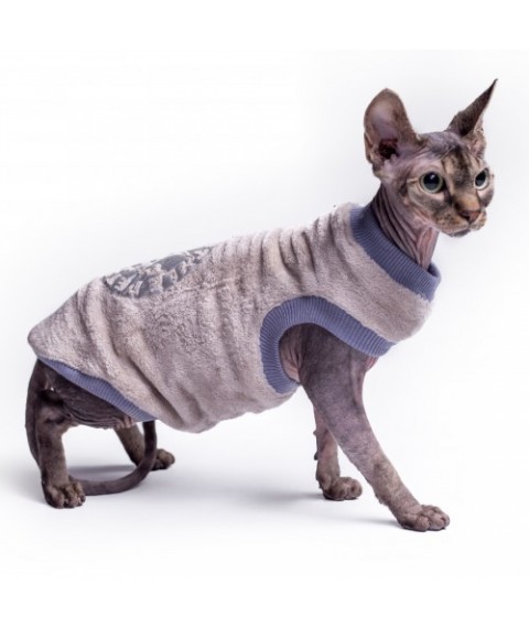 Тепла кофта без рукава для кота та кішки Style Pets Scat