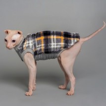 Тепла кофта без рукава для кота та кішки Style Pets Swidex