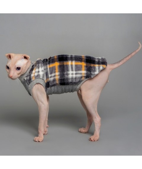 Тепла кофта без рукава для кота та кішки Style Pets Swidex