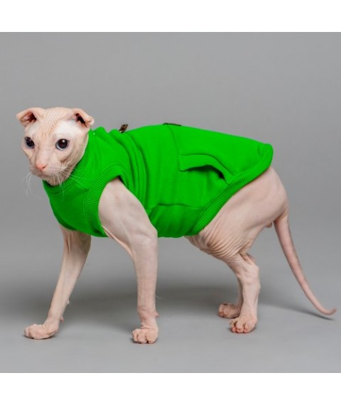 Спортивна майка для кота та кішки Style Pets "TVIXI" Green