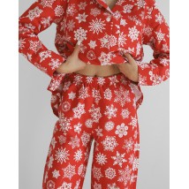 Піжамний костюм-трійка з байки "Holiday" Червоний
