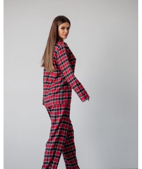 Пижама байка Liza (премиум качество Турция) Красно-черный
