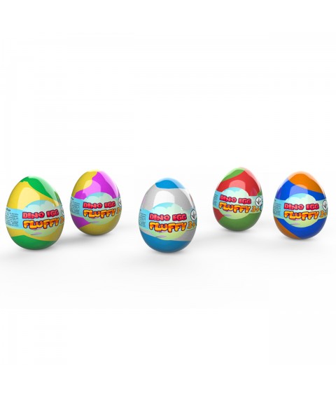 ЛИЗУН-АНТИСТРЕС Fluffy Egg Color Magic ТМ Lovin Toy-antistress 40 мл