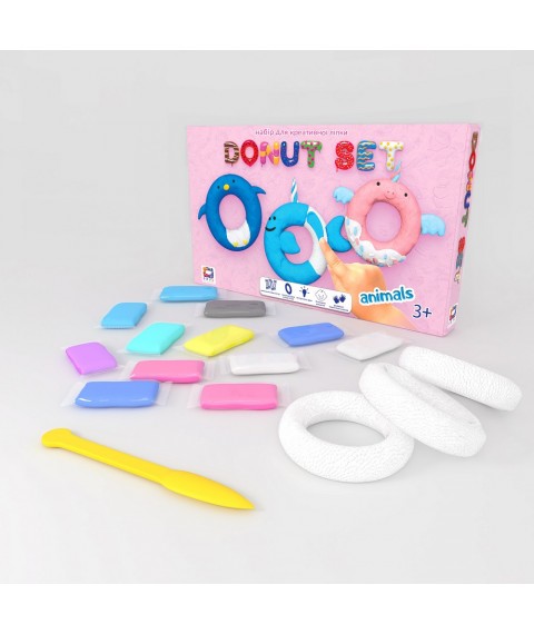 Набір для креативної ліпки Donut set Animais