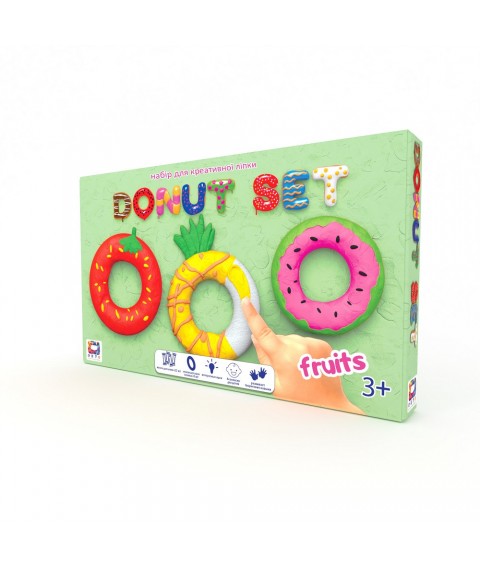 Набір для креативної ліпки Donut set Fruits