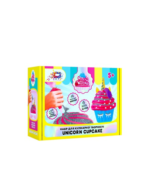 Набір для творчості ТМ Candy cream Unicorn Cupcake