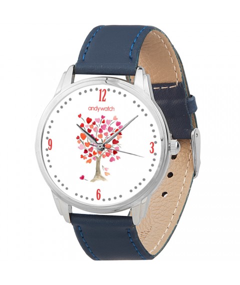 AndyWatch wristwatch Love tree gift for Valentine's day on February 14