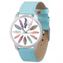 Andywatch Feathers blue original birthday gift