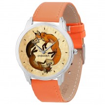 AndyWatch Watch Two Foxes Original Birthday Gift