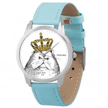 AndyWatch Armbanduhr Katze in der Krone original Geburtstagsgeschenk
