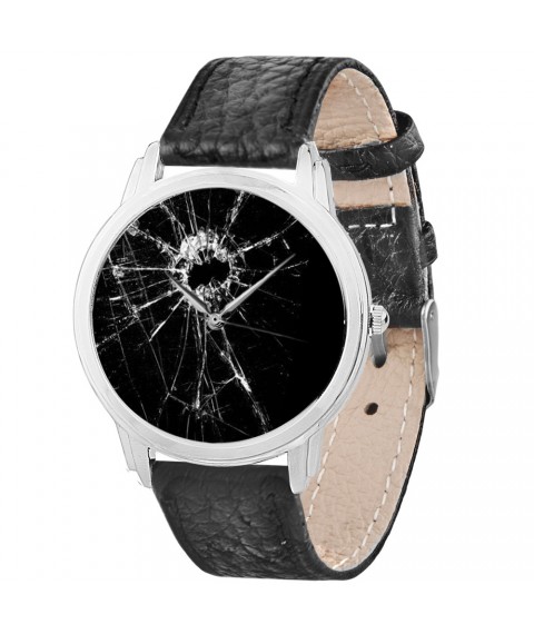 AndyWatch Armbanduhr Broken Glass Original Geburtstagsgeschenk