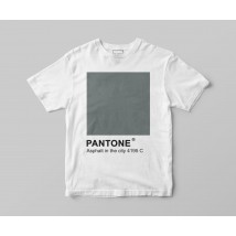 T-shirt & laquo; PANTONE 4195 C Asphalt in the city & raquo;