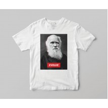 T-shirt & quot; Charles Darwin & quot;