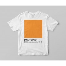 T-shirt & laquo; PANTONE 78-C Childhood memories & raquo;