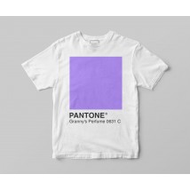 T-shirt & laquo; PANTONE 0631 C Granny & rsquo; s Perfume & raquo;
