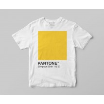 T-shirt &laquo;PANTONE 116 C Simpson Skin&raquo;