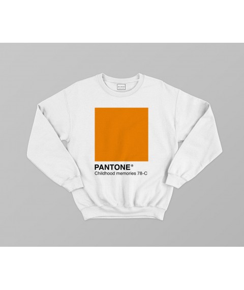 Sweatshirt & laquo; PANTONE 78-C Childhood memories & raquo;