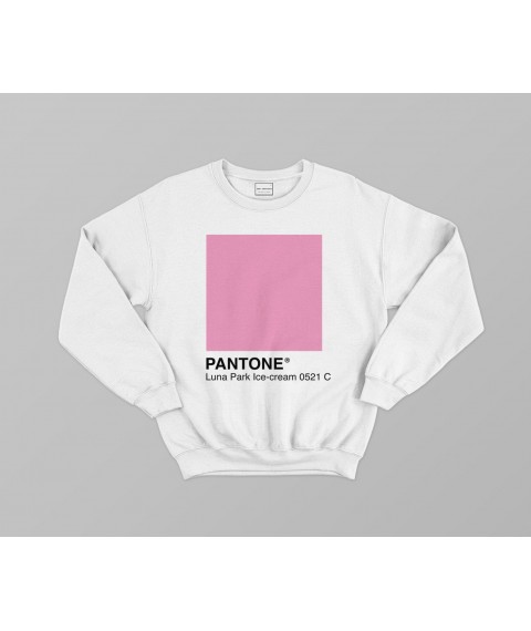 Sweatshirt &laquo;PANTONE 0521 C Luna Park Ice-cream&raquo;