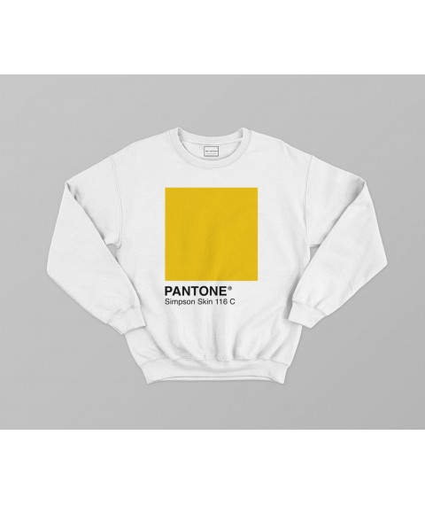 Sweatshirt & laquo; PANTONE 116 C Simpson Skin & raquo;