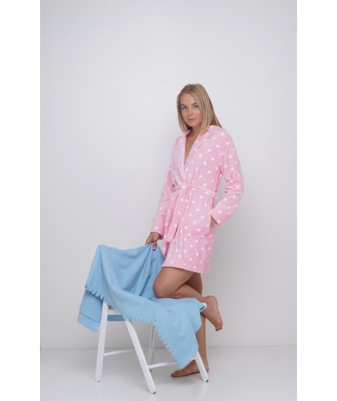 Dressing gown for women MODENA X105-1 (pink)