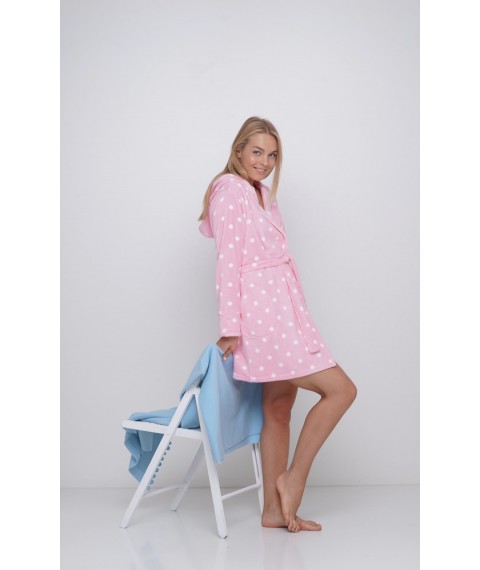 Dressing gown for women MODENA X105-1 (pink)