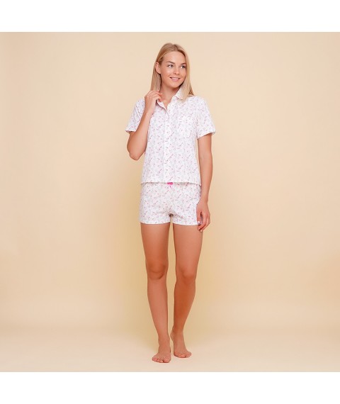 Damen Schlafanzug MODENA P032-1 (Hemd und Shorts)