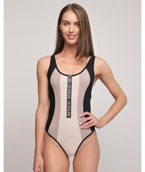 Swimsuit female piece Bip-bip 21C-Zipper