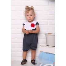 Baby Boom jumpsuit with bright tulle flower p 62