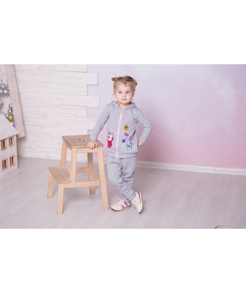 Peppa's Little Bloom tracksuit warm with fleece for girl p 80