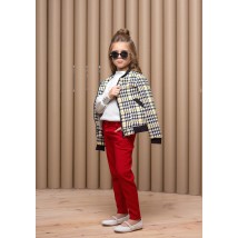 Liora Bay bomber jacket of Chanel for the girl in a cage of 116 rubles (sku 90310_116)
