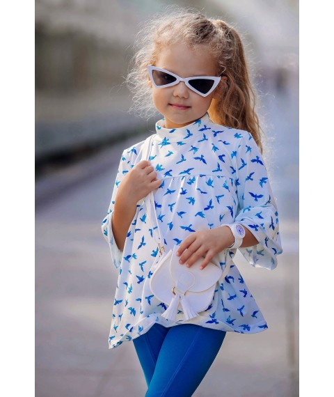 Комплект Liora Bay Total look (Топ, лосины, часы, очки и сумочка) для девочки 110 см
