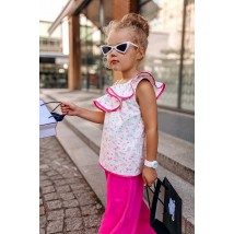Комплект Liora Bay Total Look (Кюлоты, топ, сумочка, очки и часы) для девочки 104 см