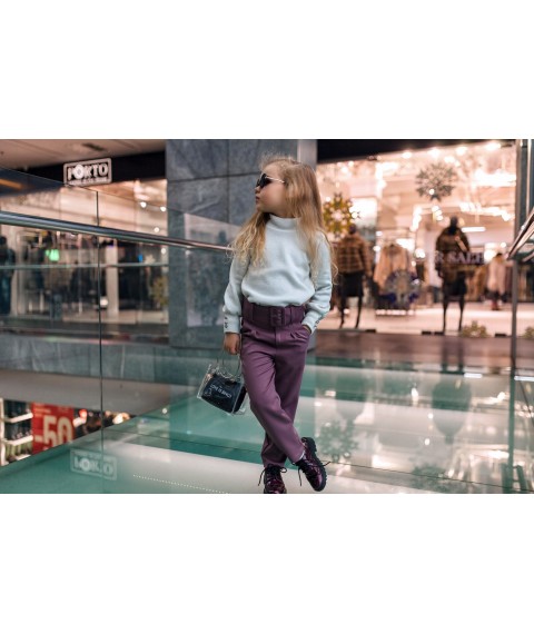 Die Hosen mit der hohen Landung Liora Bay die staubige Rose 128 Flusse (sku_90108_128)