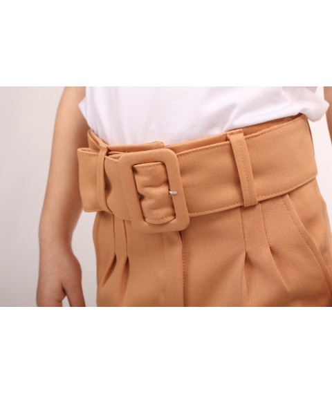 Trousers with high landing of Liora Bay sand 128 rubles (sku_90109_128)