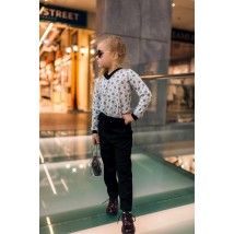 Trousers with high landing of Liora Bay black 110 rubles (sku_90110_110)