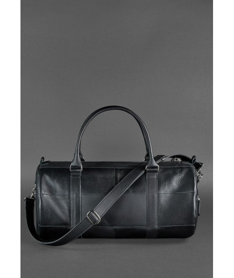 Leather bag Harper black Krast