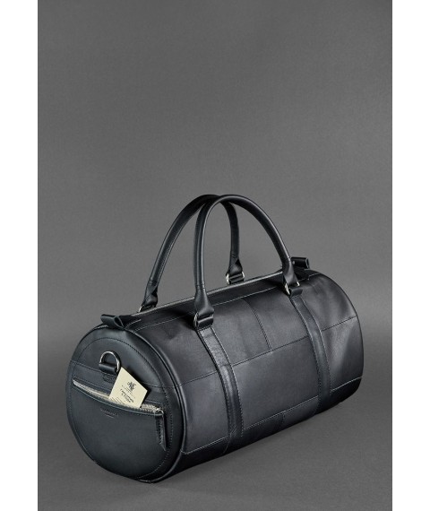 Leather bag Harper black Krast