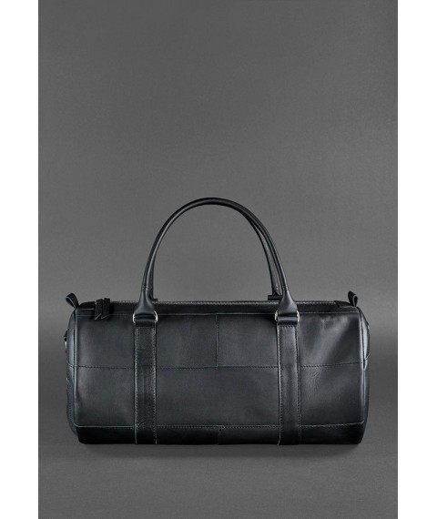 Leather bag Harper black Krast