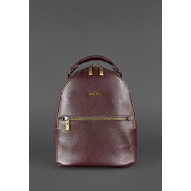 Kylie Marsala Women's Leather Mini Backpack
