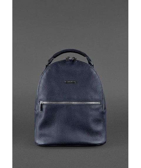Kylie Women's Leather Mini Backpack Blue
