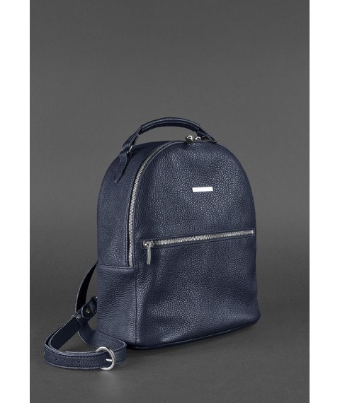 Kylie Women's Leather Mini Backpack Blue