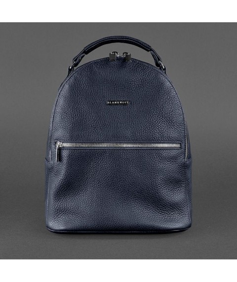 Kylie Women's Leather Mini Backpack Blue