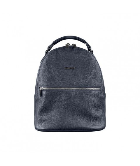 Kylie Women's Leather Mini Backpack Blue