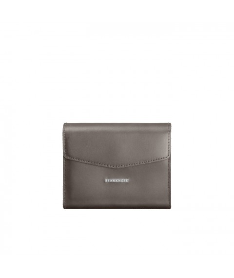 Women's leather belt/crossbody bag Mini dark beige